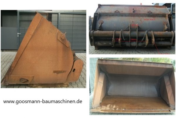Hochkippschaufel Festanbau