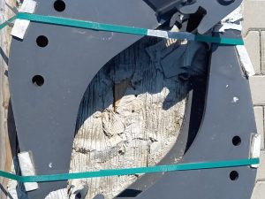 Backhoe bucket / cable spoon
